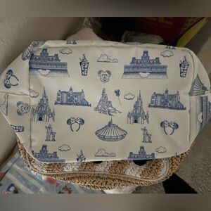 Disney Blue and White Toiletry Bag